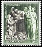Spain 1962 Rosary 1 PTA Multicolor Edifil 1466. España 1466. Uploaded by susofe